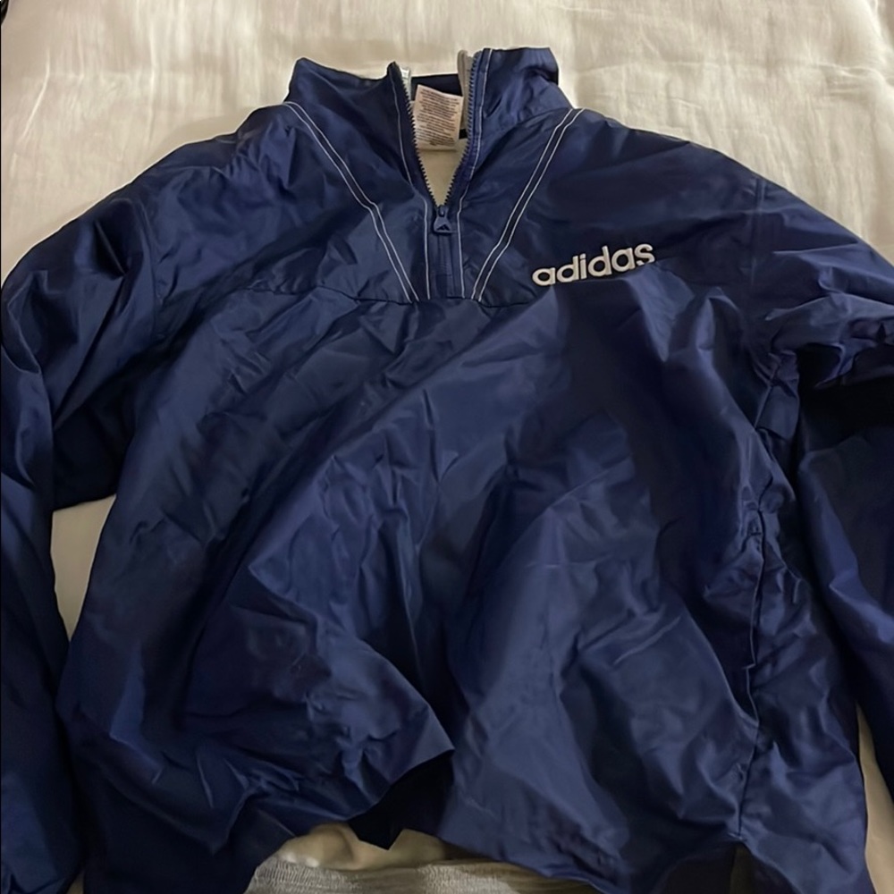 oversized adidas jacket